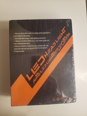 LED Headlight Auto LED Lighting System H1 Brand New Unopened