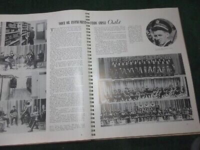 Vintage 1940 Legenda Arthur Hill High School Yearbook Saginaw Michigan