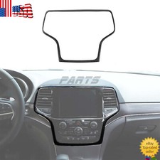 Accessories Dashboard Navigation Cover Trim For Jeep Grand Cherokee 2014-2020