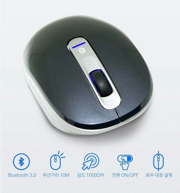 Samsung SMB-1000BS Bluetooth Wireless Mouse Notebook Mini Optical Mouse - Image 3 of 4