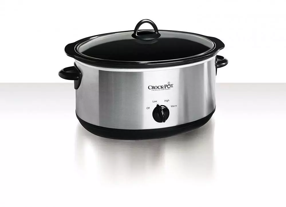 CrockPot 4Quart Classic Slow Cooker, Black, 60 OFF