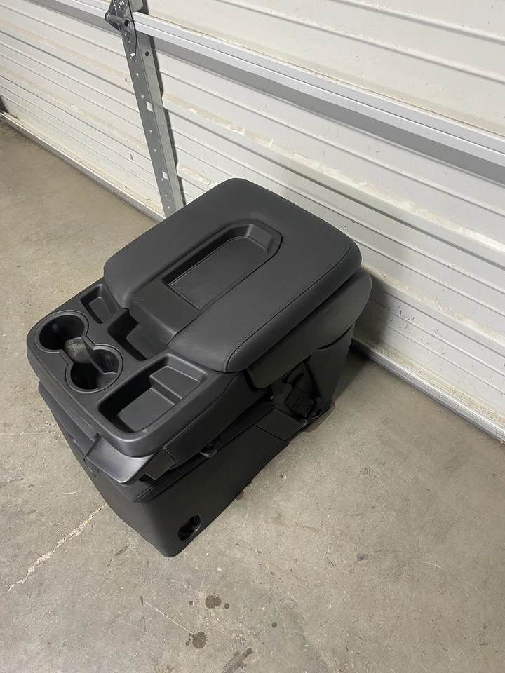 Chevrolet Silverado GMC Sierra Tahoe 2019-2025 consola central asiento de salto almacenamiento Foto 3 de 4