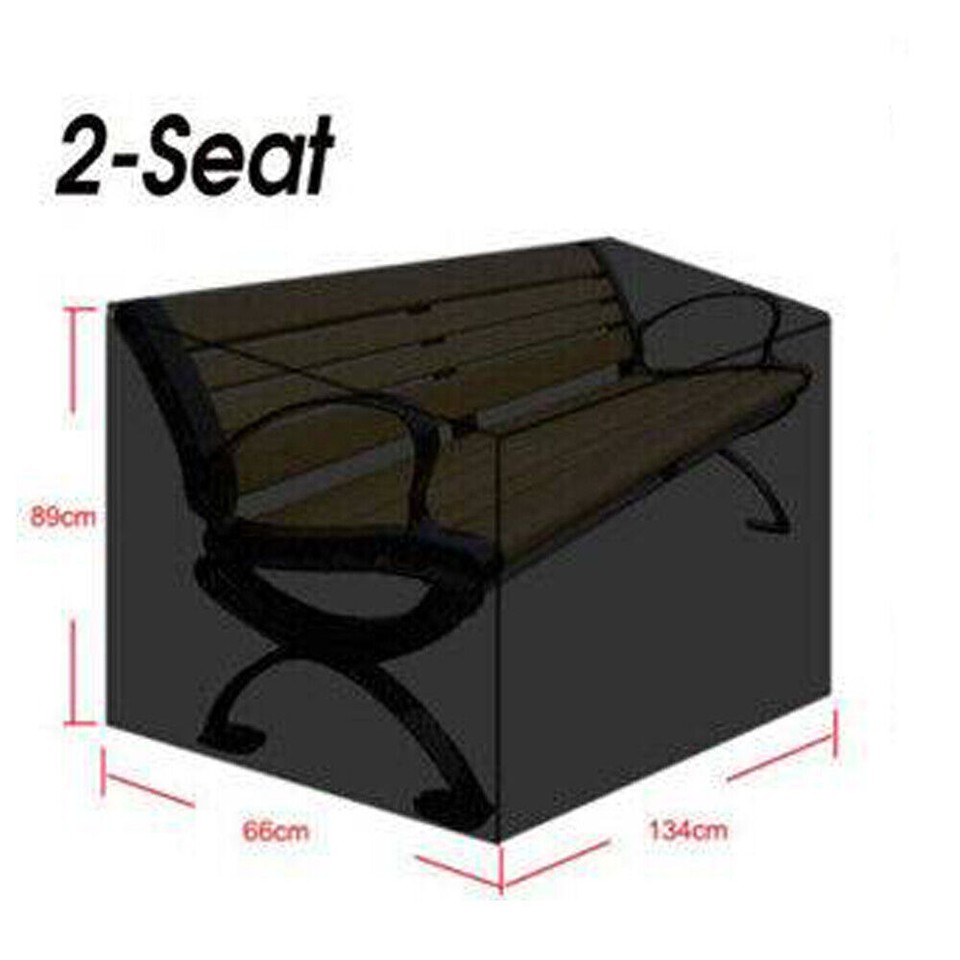 Rattan Corner Sofa Cover L Shape Garden Furniture Protector Outdoor