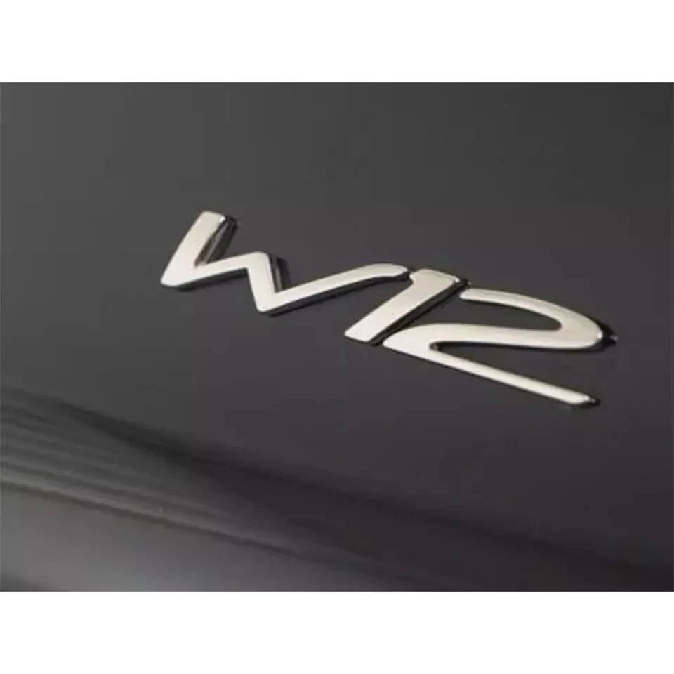 2Pcs BENTLEY CONTINENTAL GT GTC WING W12 BADGE EMBLEM NEW- - Imagem 4 de 4