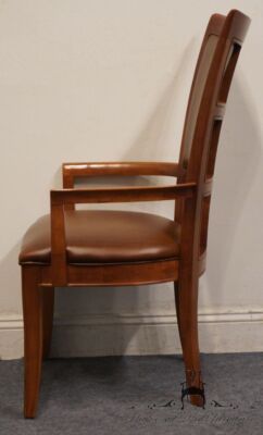 STANLEY FURNITURE Contemporary Traditional Style Vinyl Upholstered