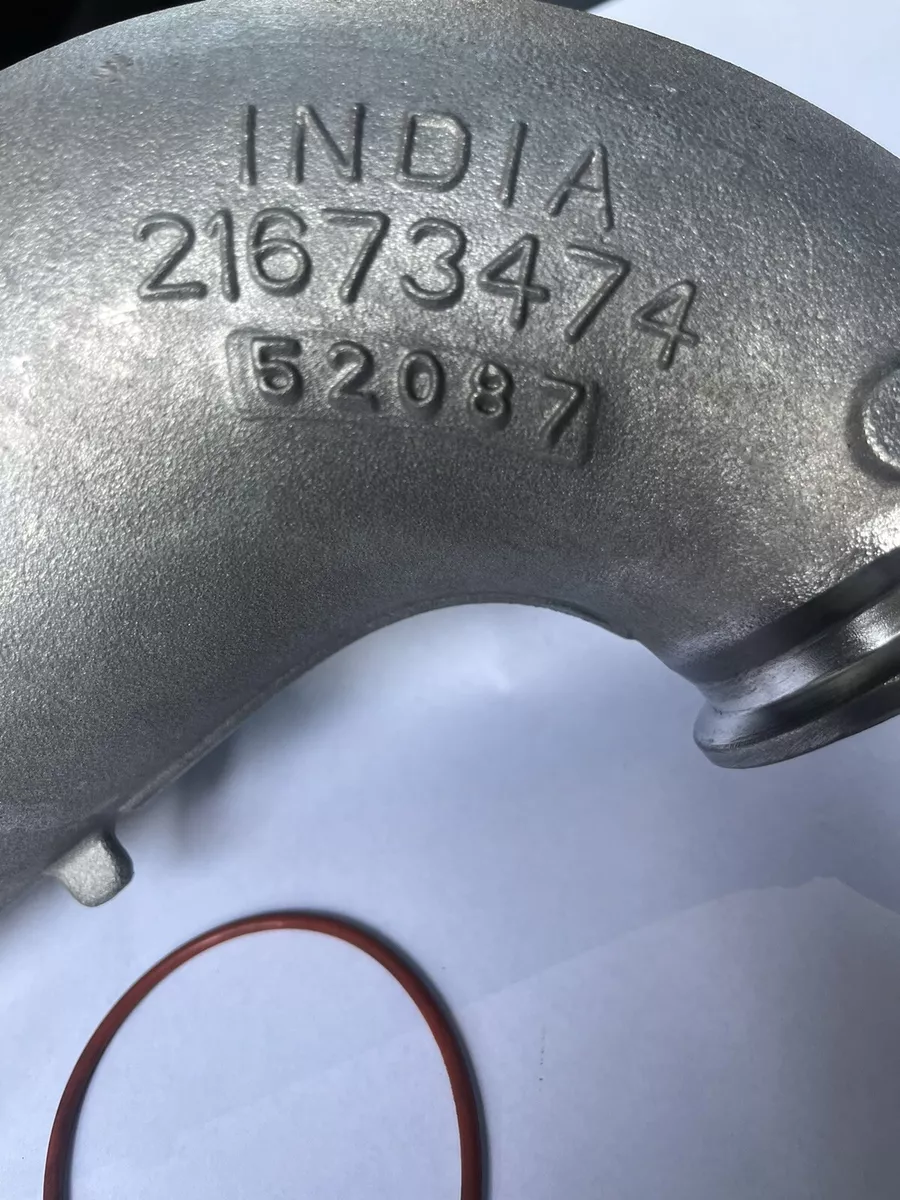 OEM MACK/VOLVO USED TURBO TO CAC COOLER PIPING P/N 21673474 | eBay