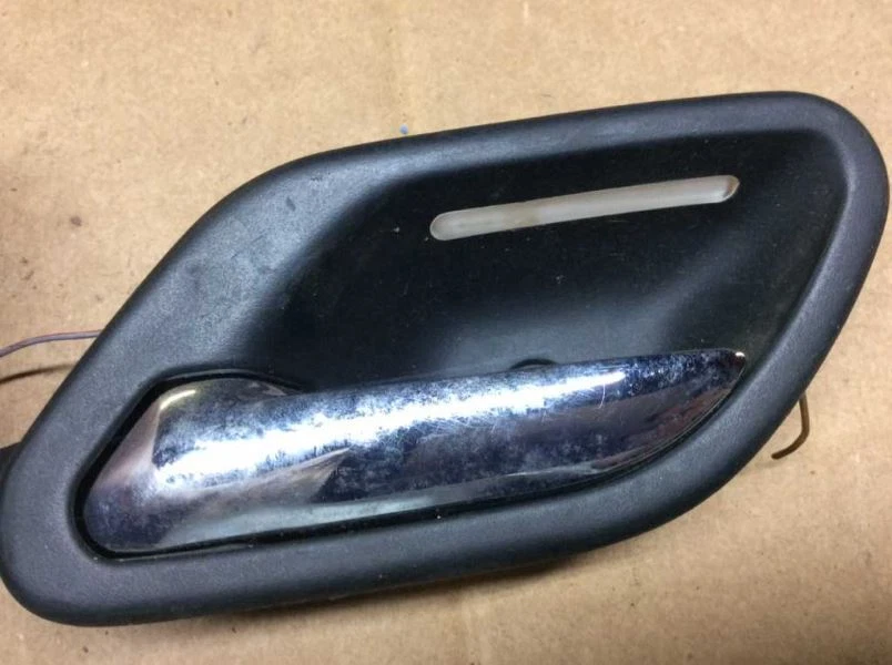 Left Driver Rear Door Latch W/ Interior Handle Fit 97 98 99 00 01 02 03 BMW 740I - Image 2 of 4