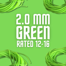 10 METRES - Hybrid Pole Fishing Elastic *New* Size 12-16 (2.0mm) Match Fishing