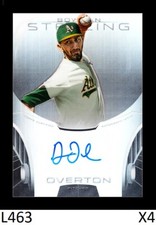 1-2013 BOWMAN STERLING REFRACTOR AUTO DILLON OVERTON PADRES /150 QTY