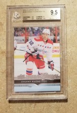 2014-15 Upper Deck EVGENY KUZNETSOV YOUNG GUNS ROOKIE #248 BGS 9.5 GEM MINT 4