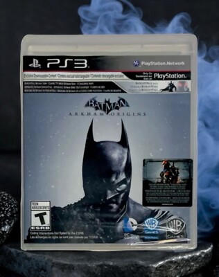 PS3 Playstation 3 Batman Arkham Origins Black Label First Print New