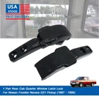 2 X Rear Quatar Window Latch Lock For Nissan Frontier Navara D21 1987 - 1995