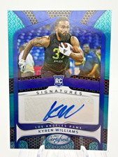 2022 Panini Certified - Rookie Signatures Kyren Williams SP  Mirror Teal /50 