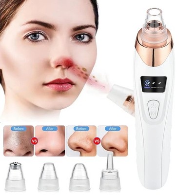 Blackhead Remover Electric Pore Vacuum 5 Suction for Facial Deep Cleansing Kit