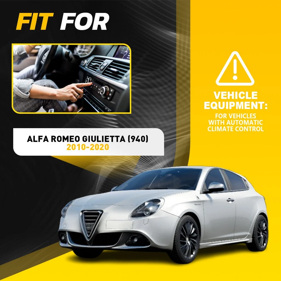 For 2010-2020 Alfa Romeo Giulietta 940 Blower Fan Motor Heater Resistor 77365570 - Image 2 of 4