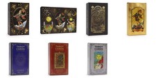 Golden Arcana Tarot Cards Gold Foil Deck Gift Set with