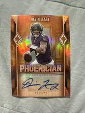 Devin Leary 2025 Phoenix Phoenician Penmanship Auto Ravens #PHP-DLY