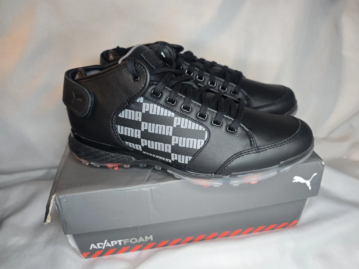 PUMA Golf Shoes for Men 7.5 US Shoe Leather Upper for sale 