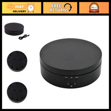 360 Electric Rotating Display Stand Turntable for Photography, Jewelry, Cake