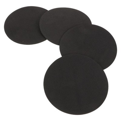  4pcs Gripping Pads, 5'' Round Pads, Self-Adhesive, Stabilizes Desk Lamp on