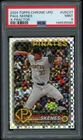 Topps 2024 Chrome Update Paul Skenes Rookie Debut #USC27 X-Fractor PSA 9
