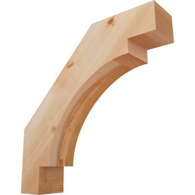 Ekena Millwork Brc04X16X16Mrc00Swr 3 1/2W X 16D X 16H Merced Smooth Knee Brace
