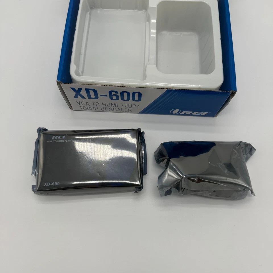 OREI XD-600 VGA to HDMI Upscaler Converter 720P 1080P Audio Input - Image 4 of 4