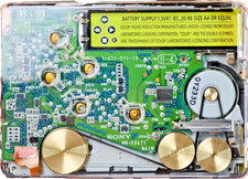 SONY Walkman WM-EX677 Portable Cassette Player Transparent Mod w/ Brass Flywheel