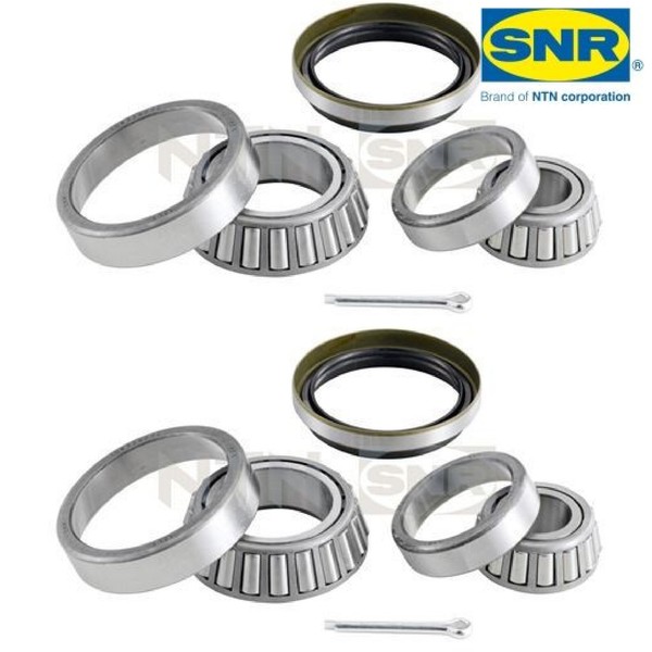 2X Radlagersatz Snr R140.87 2 Radlager Satz Links Rechts Vorderachse Vorne-image
