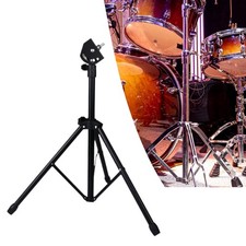 8inch Dumb Drum Stand Triangle Lightweight Portable Musical Instrument Black