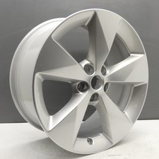 JAGUAR E PACE 18" STYLE 5048 SILVER ALLOY WHEEL RIM OEM J9C5435 GENUINE X1