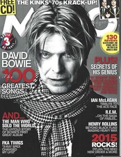 FEBRUARY 2015 MOJO MUSIC MAGAZINE DAVID BOWIE KINKS HENRY ROLLINS R.E.M. THE WHO