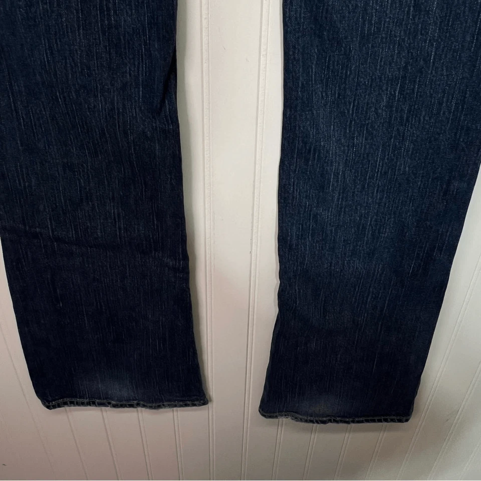 Jeans Silver Pioneer Boot Cut Talla 28 W 33 L Agujeros desgastados Solapa Bolsillo Denim* Foto 4 de 4