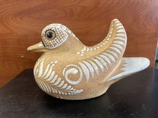 Jorget Wilmot Tonala Clay Folk Art Pottery Dove