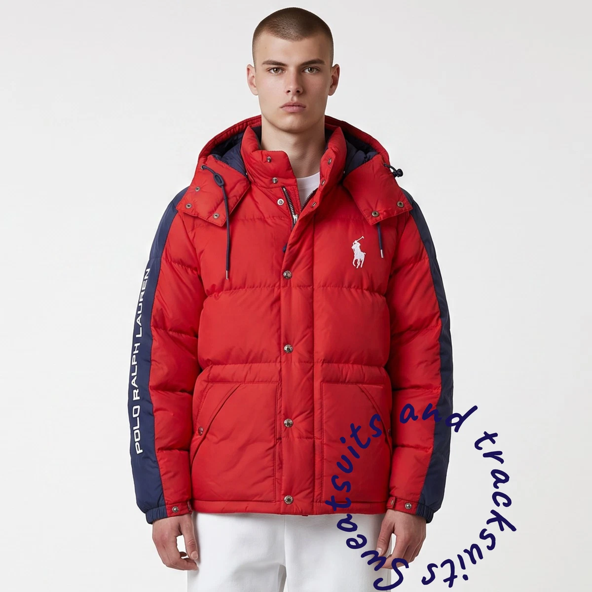 Polo Ralph Lauren Red Puffer Jackets for Men for Sale | Shop New