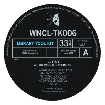 Justice A Two Minute Experience (Vinyl) 10'' EP