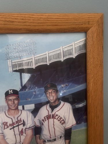 Poster 500 Home Run Hitters incorniciato firmato Ron Lewis - Foto 7 di 17