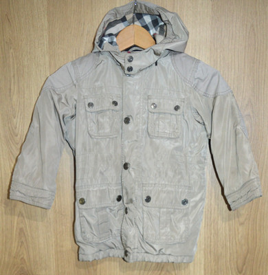 Burberry Kids Beige Utility Jacke / Parka - Größe 5Y (108cm)