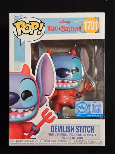 Funko Pop! - Devilish Stitch - Lilo & Stitch - EE Exclusive - #1701