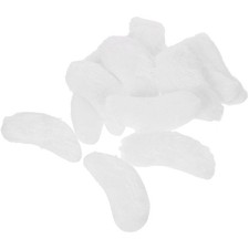 8 Pairs White Bushy Eyebrows Santa Reusable Fake Party Supply Costume Accessory