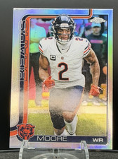 2025-26 Topps Chrome Football - REFRACTOR #48 DJ Moore Bears NM