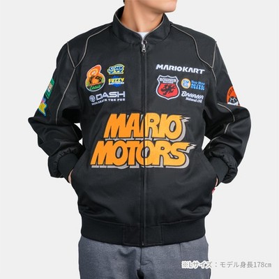 Nintendo TOKYO Limited Mario Kart World Racing Jacket Embroidery M