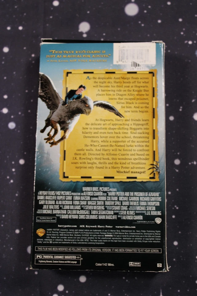 Harry Potter and the Prisoner of Azkaban (VHS, 2004) Daniel Radcliffe Foto 3 de 4
