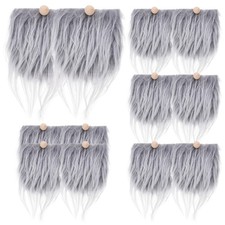 12 Sets Barba Finta Realistica Accessori Per Ornamenti Decorazioni La