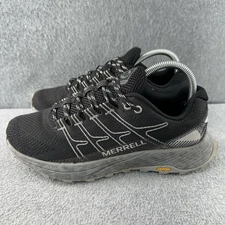 Merrell Moab Flight Trail Running Shoes Womens Size 8 Black Gray Hiking Sneakers