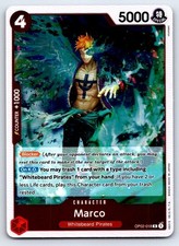 Marco (Reprint) OP02-018 Rare Premium Booster -The Best- One Piece Foil