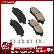 Set of 4 Rear Brake Pad Set Fit For Toyota Highlander 2008-2013 2014 V6 3.5L