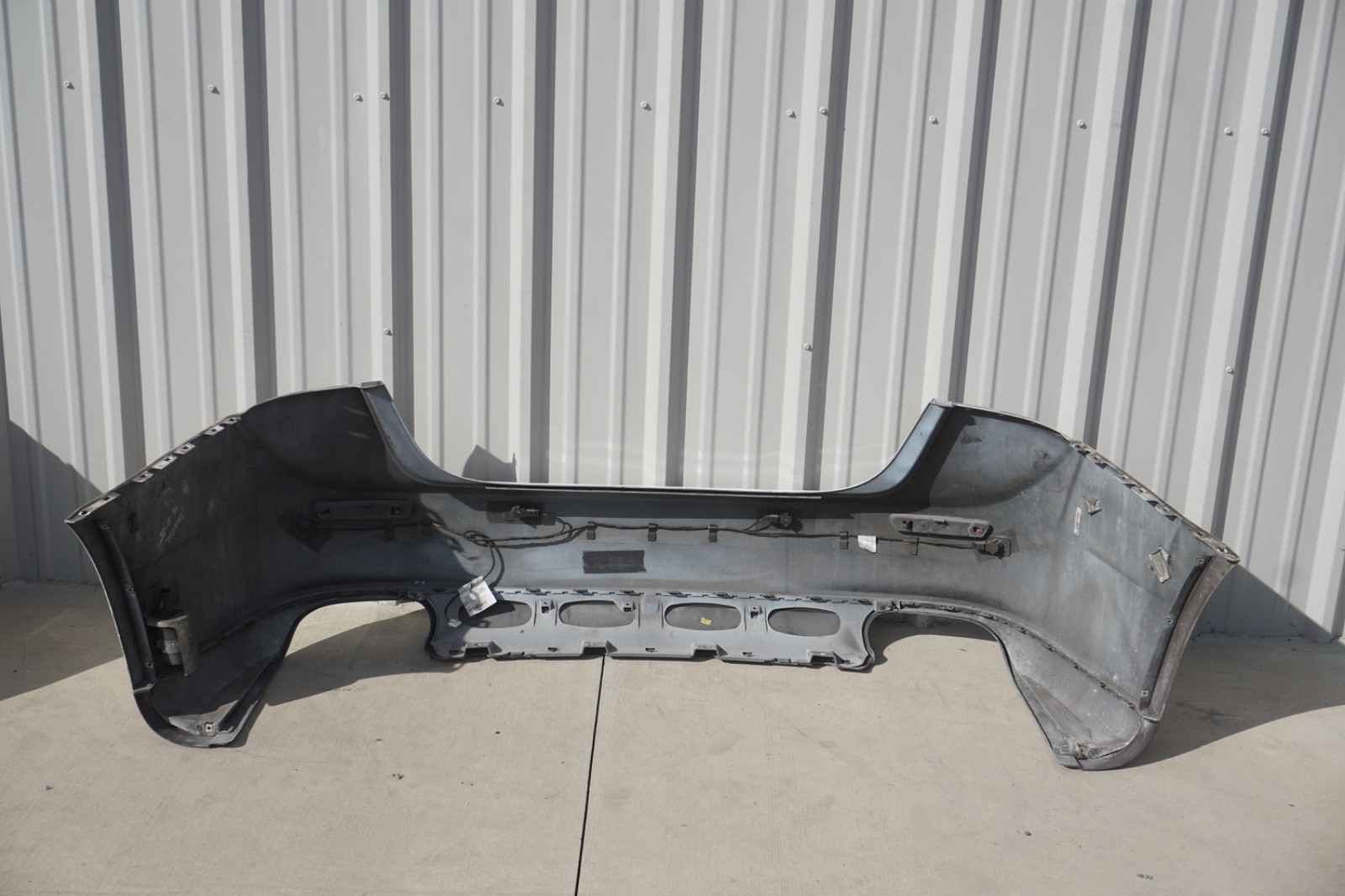 Maserati Ghibli 2014-2019 Rear Rear bumper White