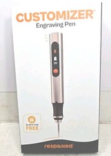 Resparked Customizer Engraving Pen with 30 Bits Cordless, Portable for Artists