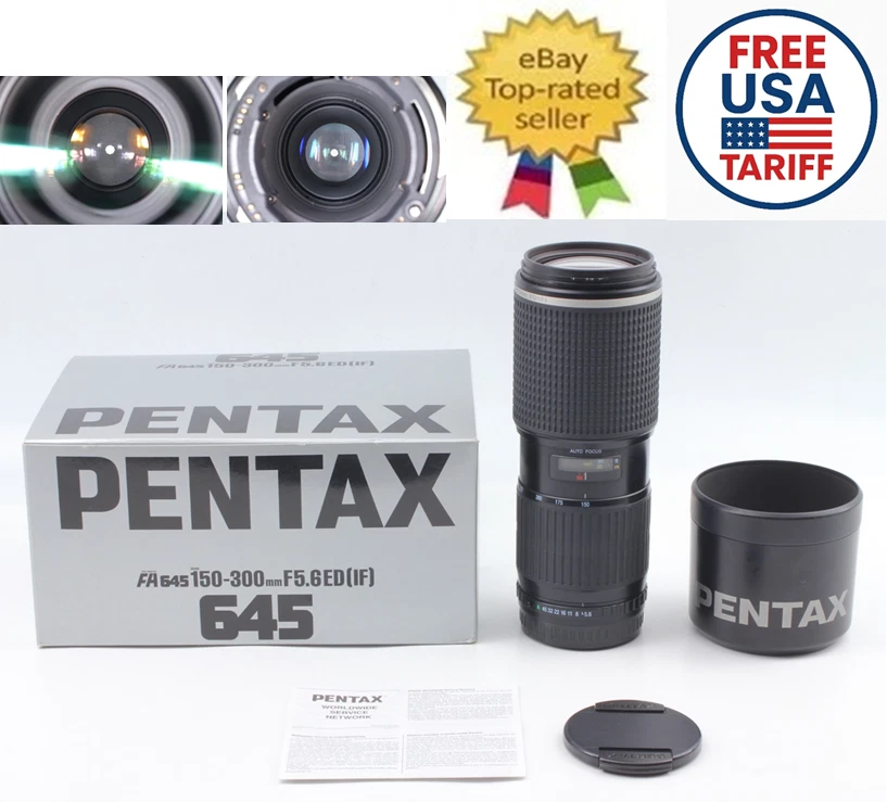 Pentax FA 150-300mm Focal Camera Lenses for sale | eBay